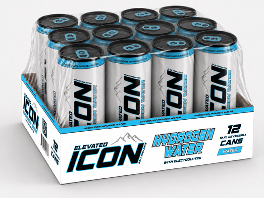 ICON Hydrogen water, 12-Pack Tray