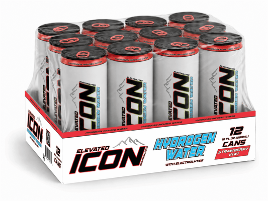 ICON Hydrogen Water – Strawberry Kiwi, 12-pack Tray